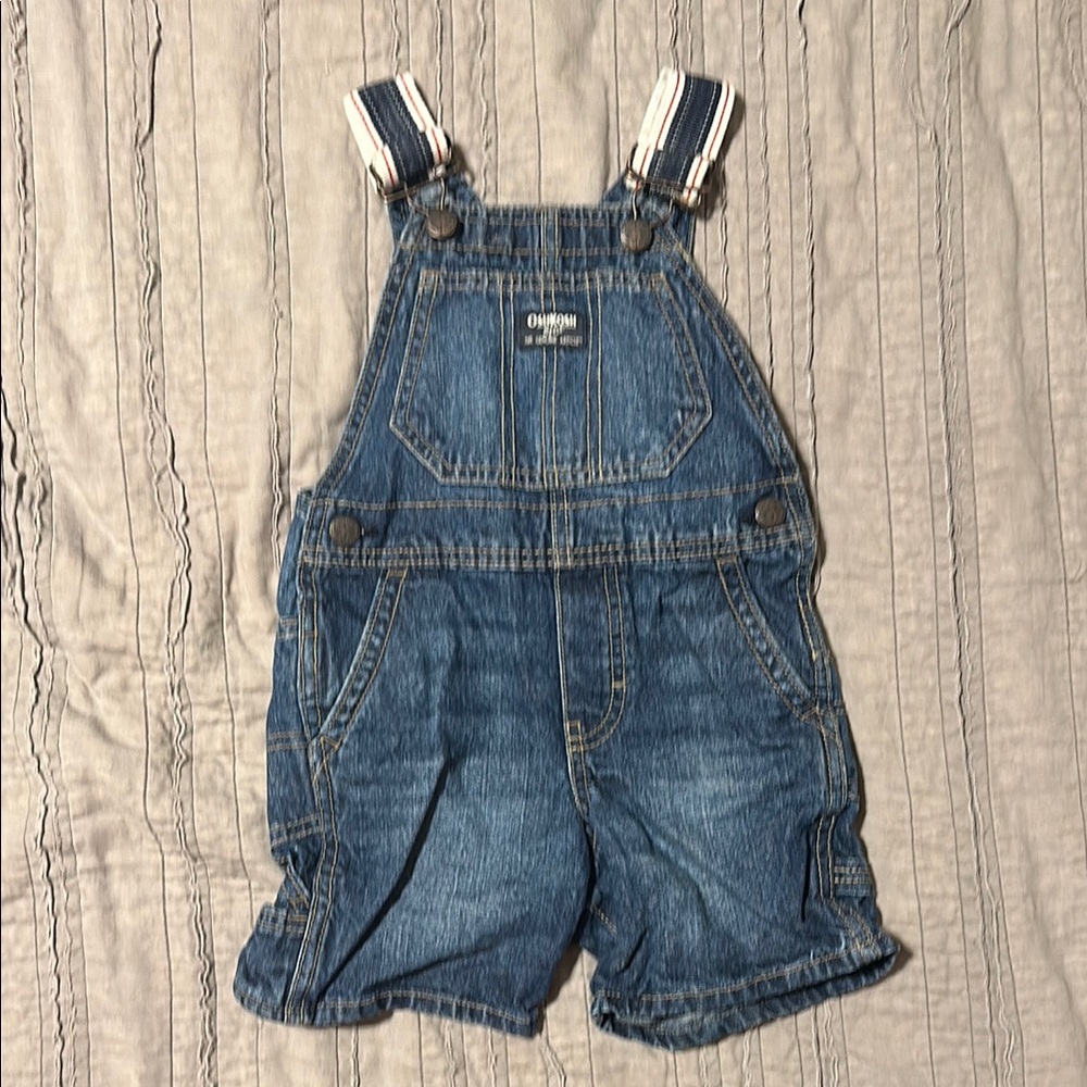OshKosh B'gosh Blue Denim Overalls 3T